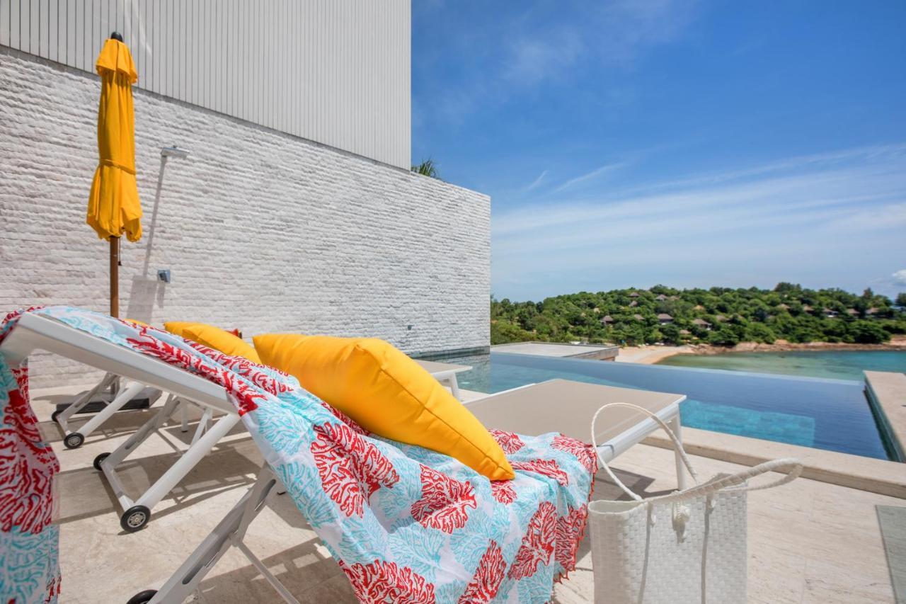 Beachside Villa - B18 - At Bayside Luxury Villas Samrong Bay Beach, 4 Bed 5 Bath, Sea & Sunset Views, Only 200M Walk To The Beach Choeng Mon Eksteriør billede