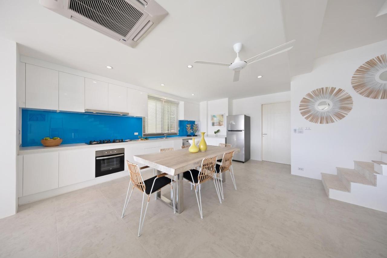 Beachside Villa - B18 - At Bayside Luxury Villas Samrong Bay Beach, 4 Bed 5 Bath, Sea & Sunset Views, Only 200M Walk To The Beach Choeng Mon Eksteriør billede