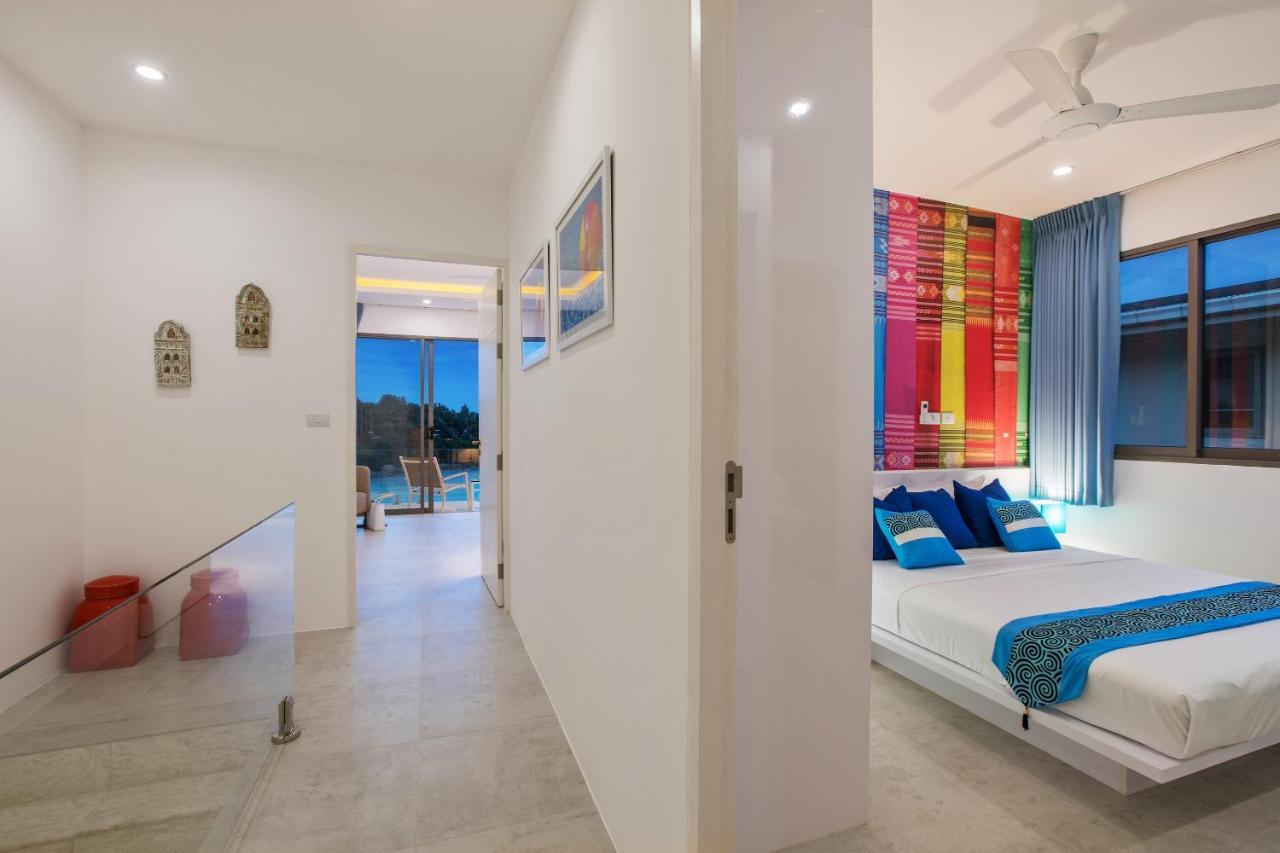 Beachside Villa - B18 - At Bayside Luxury Villas Samrong Bay Beach, 4 Bed 5 Bath, Sea & Sunset Views, Only 200M Walk To The Beach Choeng Mon Eksteriør billede
