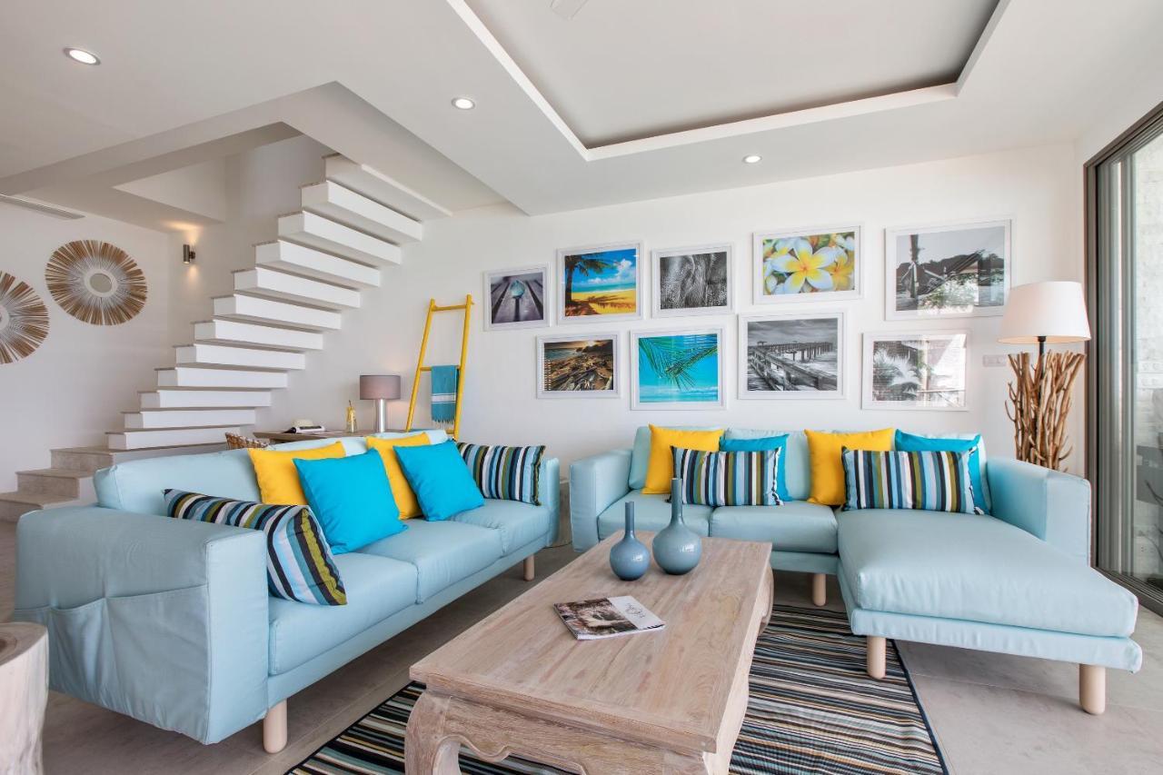 Beachside Villa - B18 - At Bayside Luxury Villas Samrong Bay Beach, 4 Bed 5 Bath, Sea & Sunset Views, Only 200M Walk To The Beach Choeng Mon Eksteriør billede