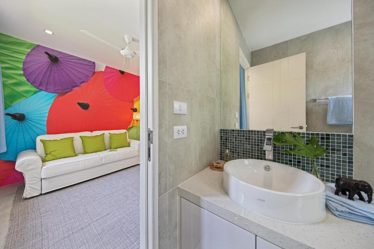 Beachside Villa - B18 - At Bayside Luxury Villas Samrong Bay Beach, 4 Bed 5 Bath, Sea & Sunset Views, Only 200M Walk To The Beach Choeng Mon Eksteriør billede