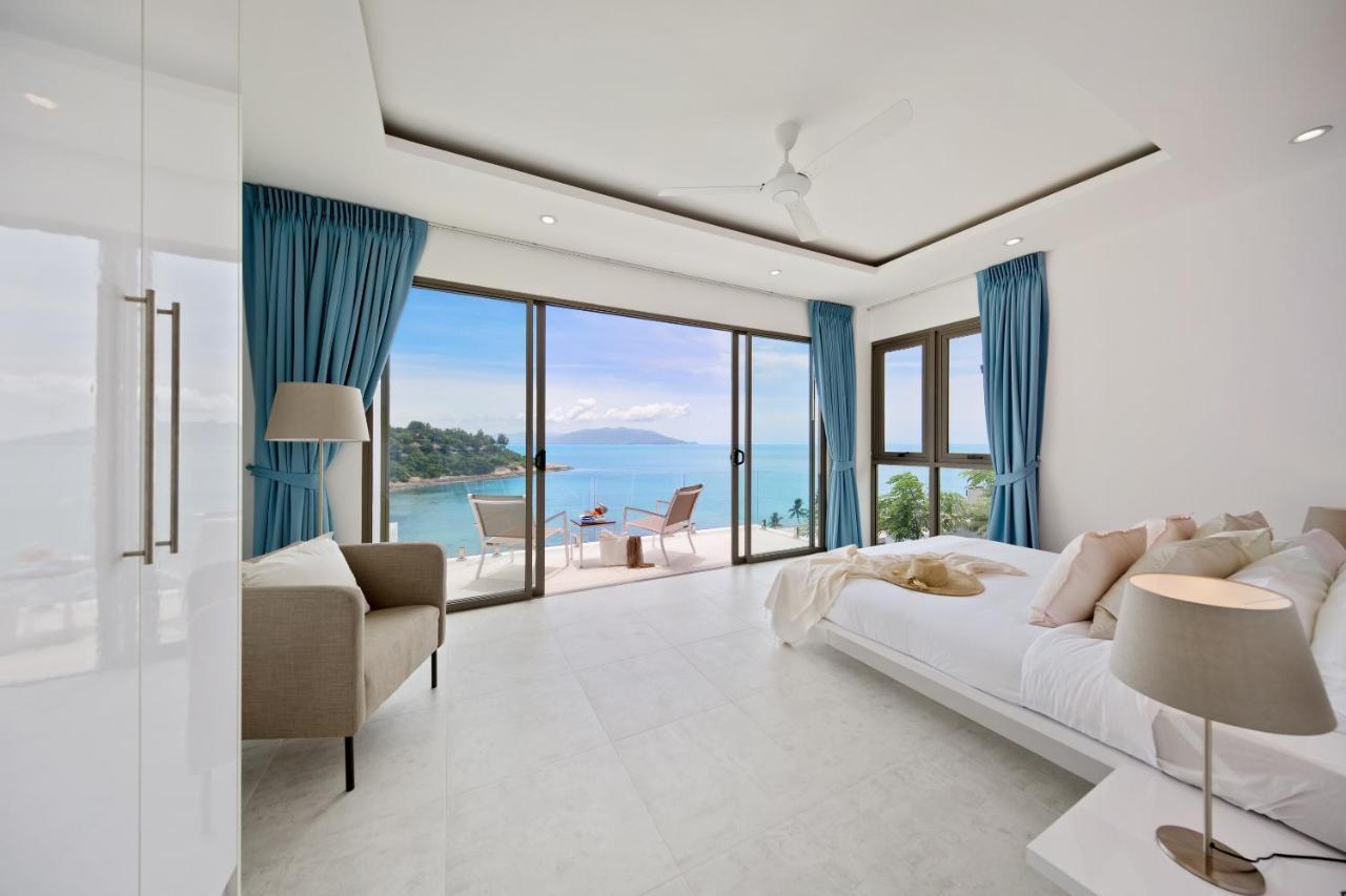 Beachside Villa - B18 - At Bayside Luxury Villas Samrong Bay Beach, 4 Bed 5 Bath, Sea & Sunset Views, Only 200M Walk To The Beach Choeng Mon Eksteriør billede