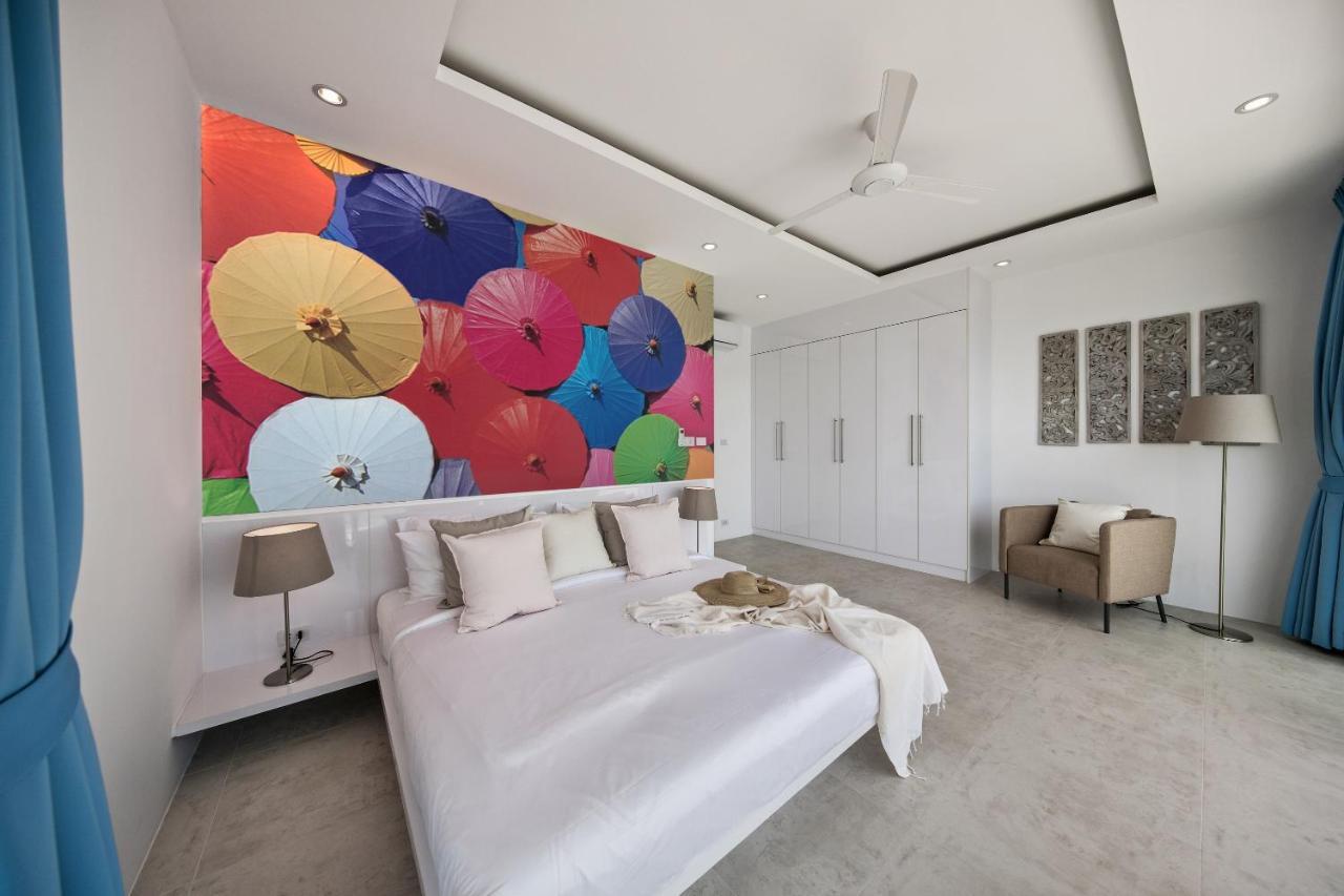 Beachside Villa - B18 - At Bayside Luxury Villas Samrong Bay Beach, 4 Bed 5 Bath, Sea & Sunset Views, Only 200M Walk To The Beach Choeng Mon Eksteriør billede