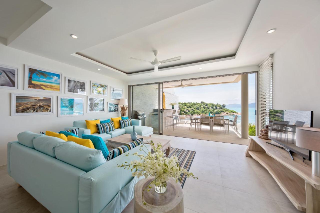 Beachside Villa - B18 - At Bayside Luxury Villas Samrong Bay Beach, 4 Bed 5 Bath, Sea & Sunset Views, Only 200M Walk To The Beach Choeng Mon Eksteriør billede