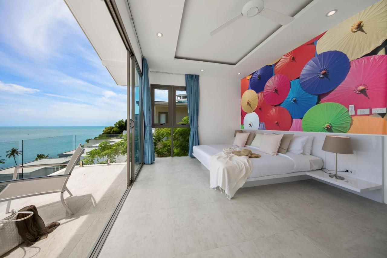Beachside Villa - B18 - At Bayside Luxury Villas Samrong Bay Beach, 4 Bed 5 Bath, Sea & Sunset Views, Only 200M Walk To The Beach Choeng Mon Eksteriør billede