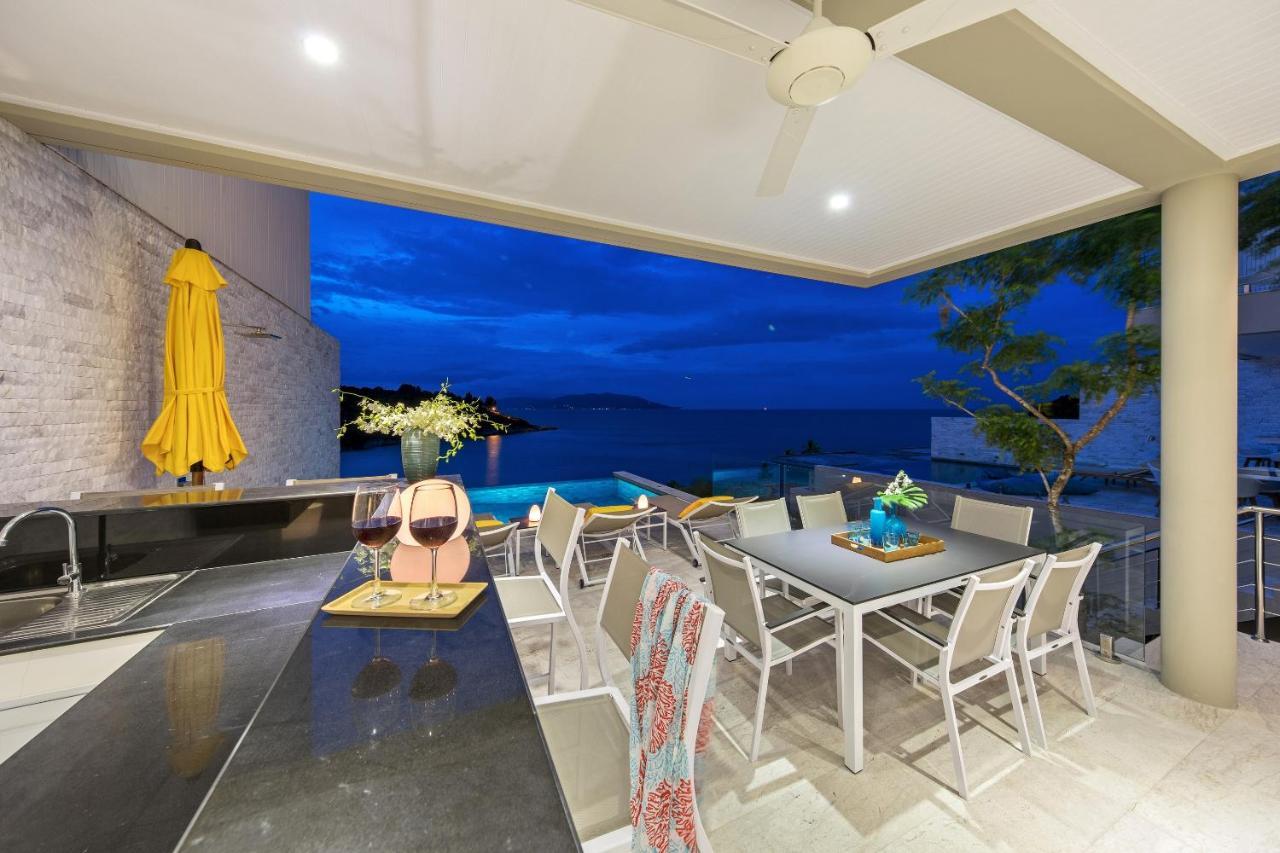 Beachside Villa - B18 - At Bayside Luxury Villas Samrong Bay Beach, 4 Bed 5 Bath, Sea & Sunset Views, Only 200M Walk To The Beach Choeng Mon Eksteriør billede