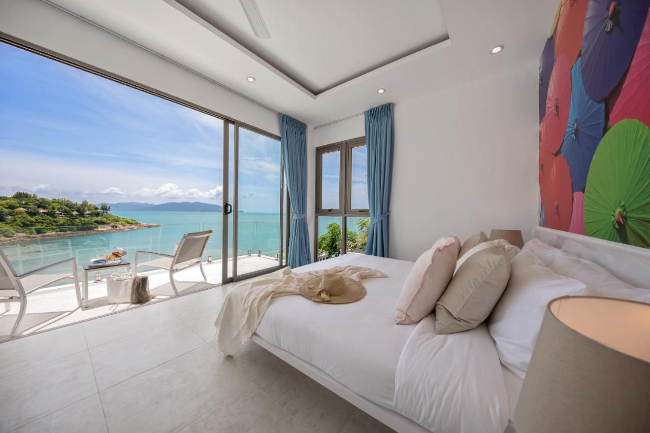 Beachside Villa - B18 - At Bayside Luxury Villas Samrong Bay Beach, 4 Bed 5 Bath, Sea & Sunset Views, Only 200M Walk To The Beach Choeng Mon Eksteriør billede