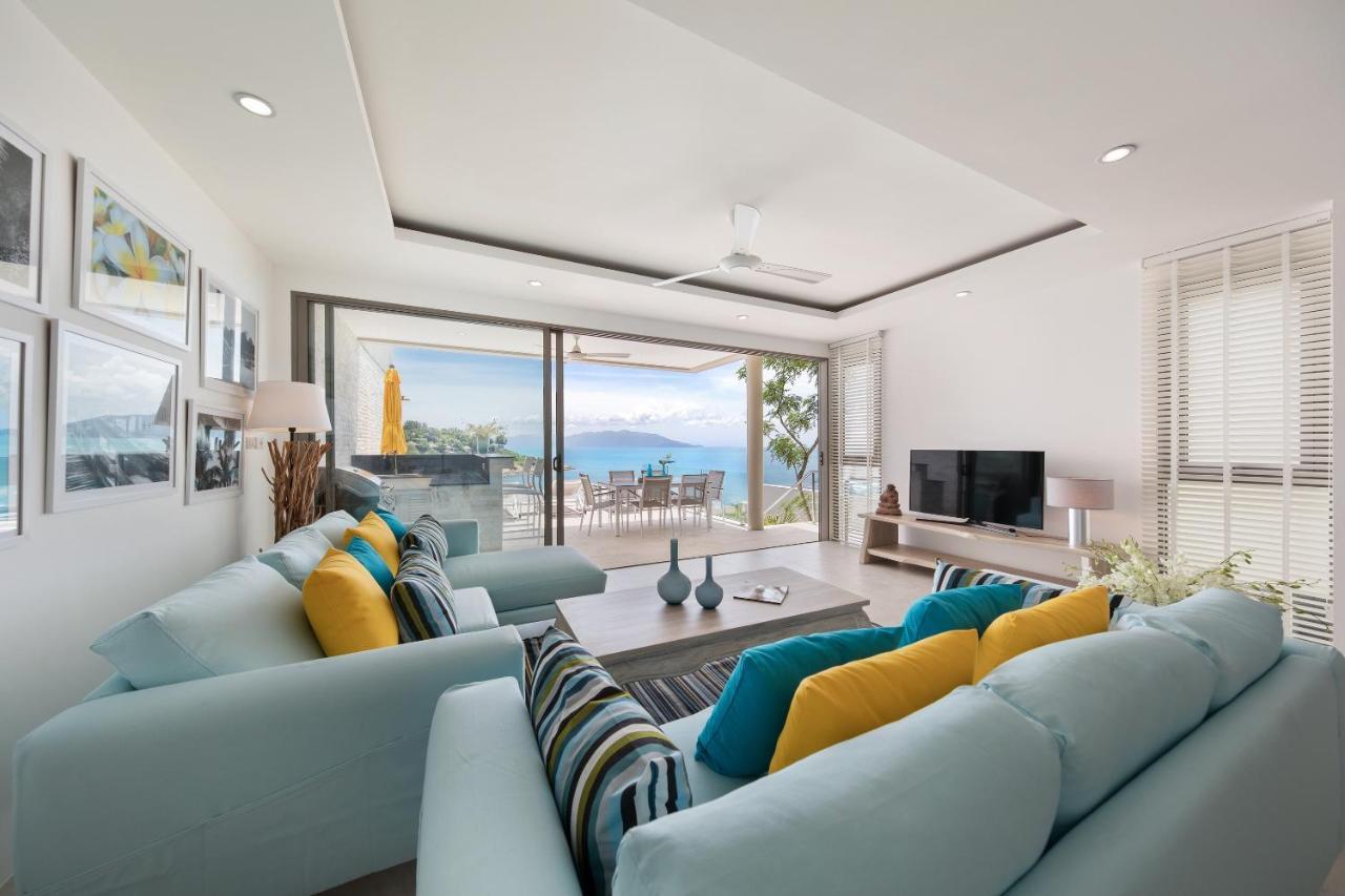 Beachside Villa - B18 - At Bayside Luxury Villas Samrong Bay Beach, 4 Bed 5 Bath, Sea & Sunset Views, Only 200M Walk To The Beach Choeng Mon Eksteriør billede