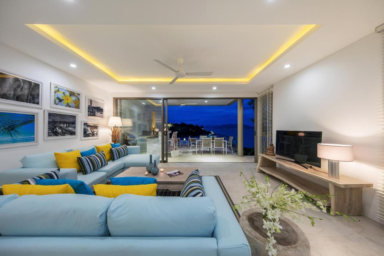 Beachside Villa - B18 - At Bayside Luxury Villas Samrong Bay Beach, 4 Bed 5 Bath, Sea & Sunset Views, Only 200M Walk To The Beach Choeng Mon Eksteriør billede