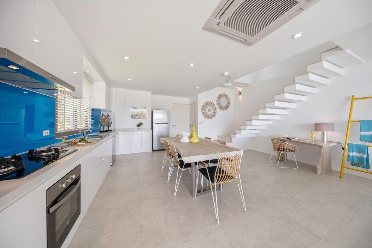 Beachside Villa - B18 - At Bayside Luxury Villas Samrong Bay Beach, 4 Bed 5 Bath, Sea & Sunset Views, Only 200M Walk To The Beach Choeng Mon Eksteriør billede