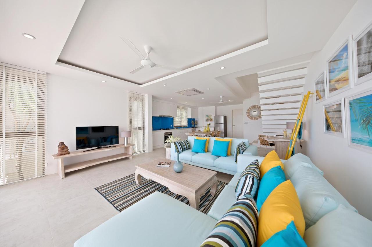 Beachside Villa - B18 - At Bayside Luxury Villas Samrong Bay Beach, 4 Bed 5 Bath, Sea & Sunset Views, Only 200M Walk To The Beach Choeng Mon Eksteriør billede
